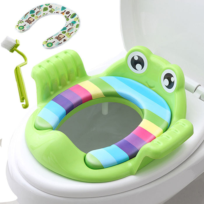子供の便器の輪の赤ちゃんの便器の輪の子供の男の子の女の子は大きくて座ります。|undefined