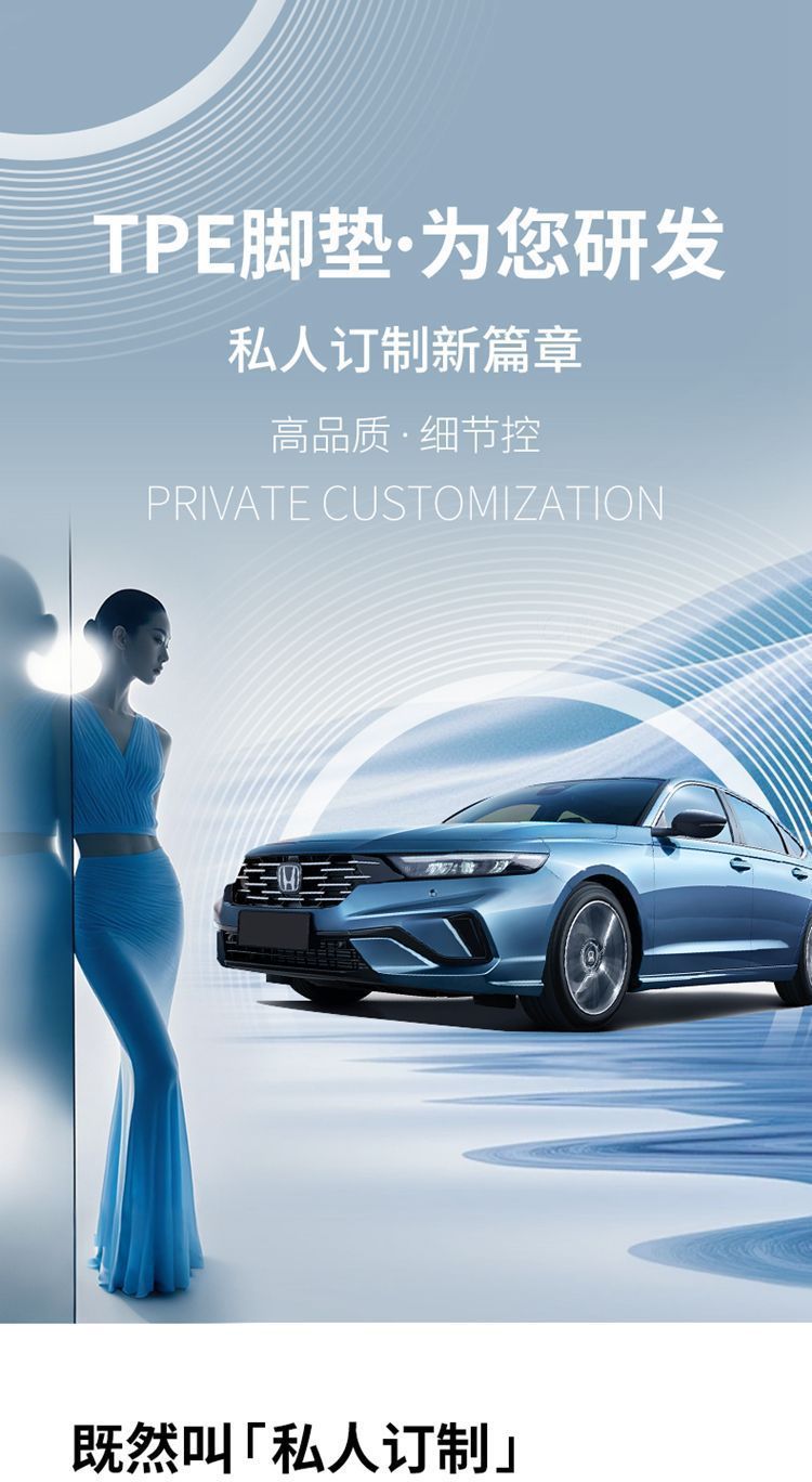 Faw Hongqi Hs5 Hongqi H5 Special Particle Pattern Door Sill Tpe Car Floor Mats Waterproof and Wear-Resistant Environmentally Friendly Floor Mats