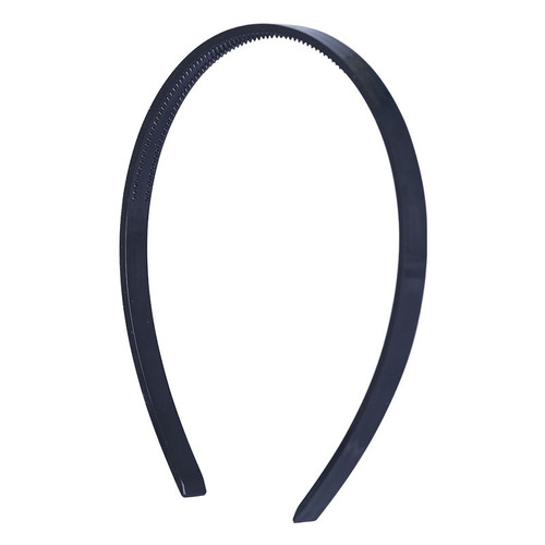 Korean simple wig headband for women, braided hair headband with teeth, non-slip, high head hairpin accessories