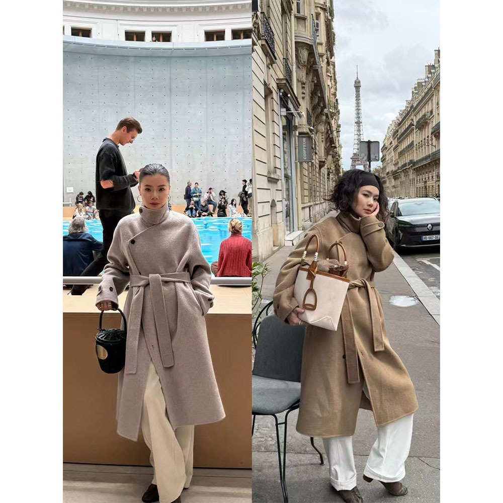 特价现货ONIVINTAGE 94.7%绵羊毛高级感双面羊绒大衣 OC258M8730A