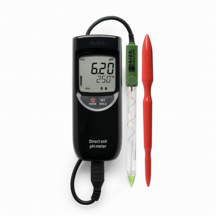 意大利哈纳HI99121 防水便携式酸度pH-温度测定仪【土壤农业】PH