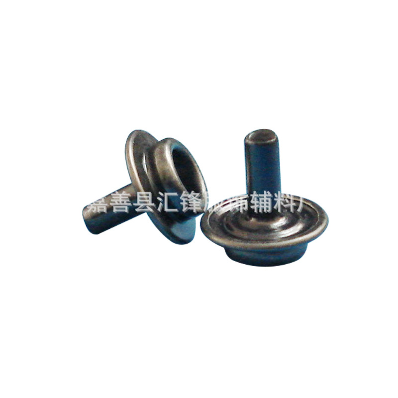 厂家供应车用钮扣 金属纽扣 鞋用毛衣风衣纽扣 穿搭经典铆钉批发