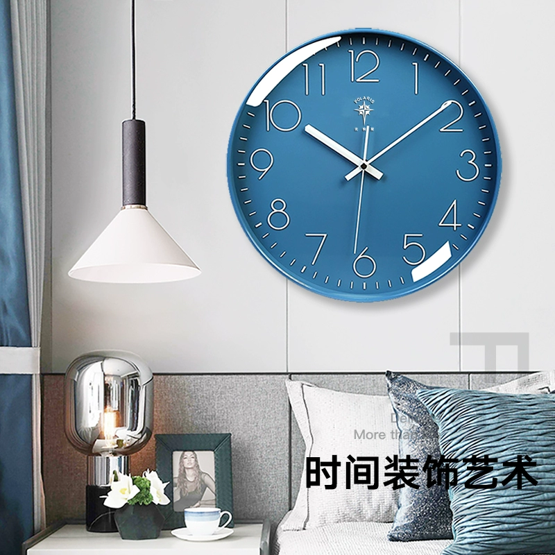 Polaris watch wall clock living room simple 2024 new clock wall home fashion watch quartz clock hanging style