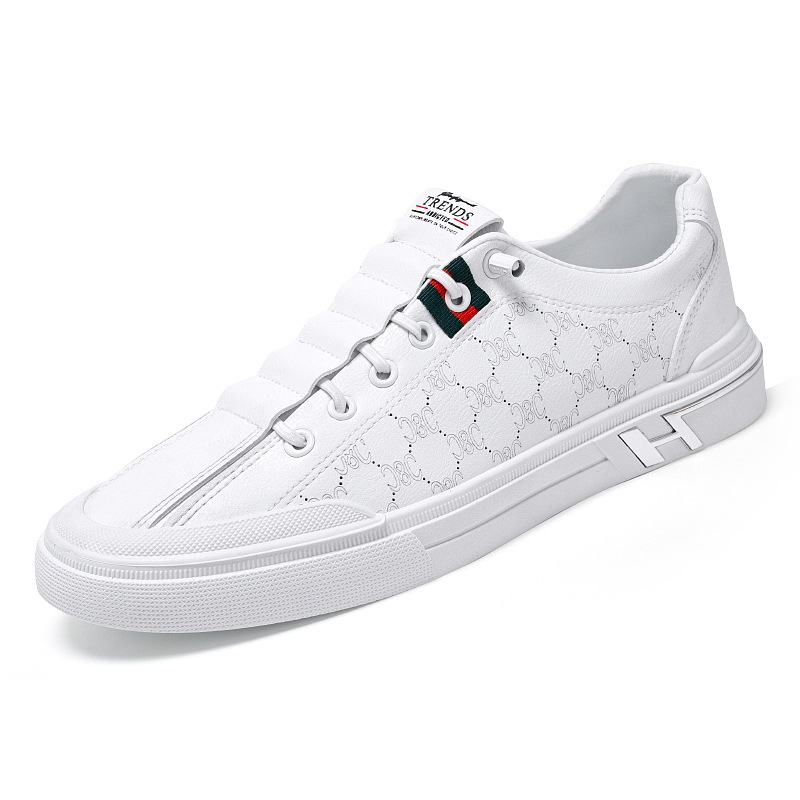 Sneakers, Herren-Sommer, Herrenschuhe, 2023, neu, atmungsaktiv, Sport, lässig, Netzschuhe, Jugend, trendy, vielseitig, weiß, Herrenschuhe_voghion.com