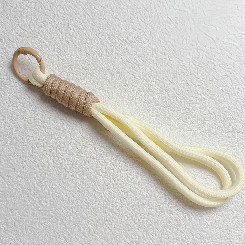 免打结半成品伞绳包挂可爱钥匙扣圆环串珠diy编绳材料手机链配件|undefined