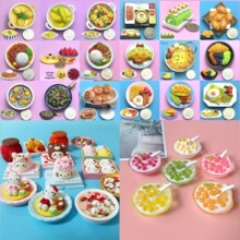 文创美食冰箱磁铁创意树脂磁铁3D立体食品玩具家装冰箱磁铁磁铁Ys