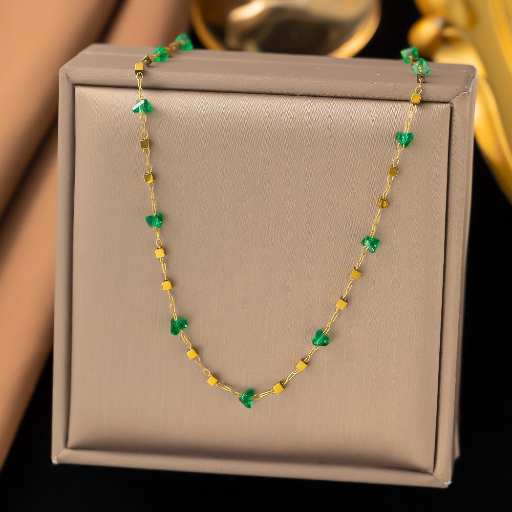 10g Weight 0.03µm-0.05µm Gold Plating Thickness PVD Coated Gold Plating Process Real Gold Plated Plating Material 304 Stainless Steel Pendant Material Pendant Necklace Classification 304 Stainless Steel Chain Material cable chain, Twisted Rope Chain Chain Type Holiday, Daily Occasion 304 Stainless Steel Material Geometric Pattern Women's Gender Elegant, Simple Style Style Waterproof Non Tarnish, Plating Craft PVD Coated Real Gold Plated Geometric Titanium Steel Elegant Simple Style Waterproof Non Tarnish Titanium Steel Pendant Necklace 10