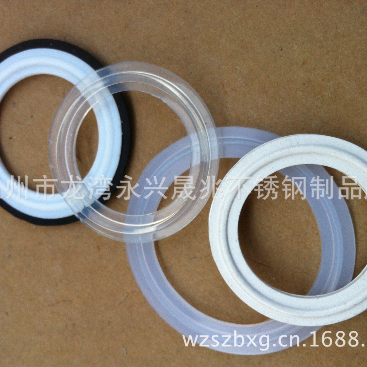 卡箍法兰垫 卡盘法兰垫 四氟FDA法兰垫 FDA卡盘垫 FDA快装垫