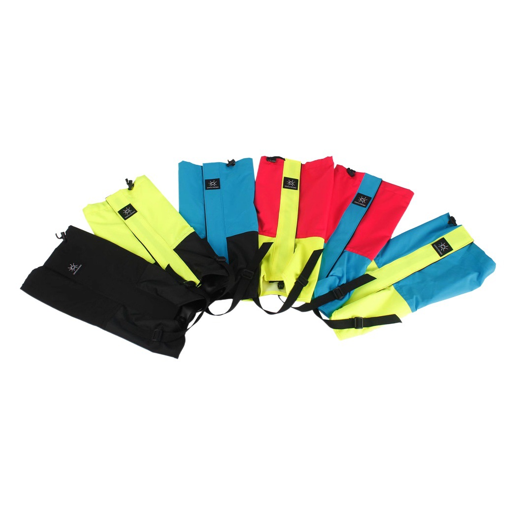 Cubierta de nieve al aire libre montañismo nieve desierto senderismo a prueba de nieve a prueba de arena protector de piernas esquí impermeable anti-barro pie cubierta