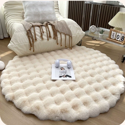 Light Luxury Wool Rug for Bathroom, Car Carpet