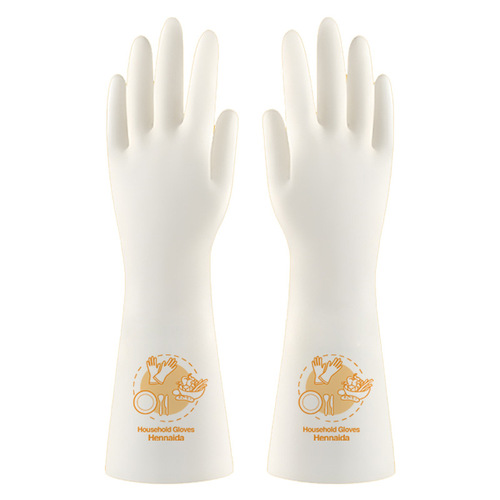 Nitrile gloves for household chores, white wholesale dishwashing gloves, laundry gloves, summer household gloves, women's gloves