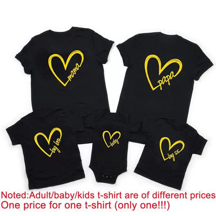 Бесплатная доставка чистого хлопка Ebay Amazon ins AliExpress papa mama love печать английской буквы