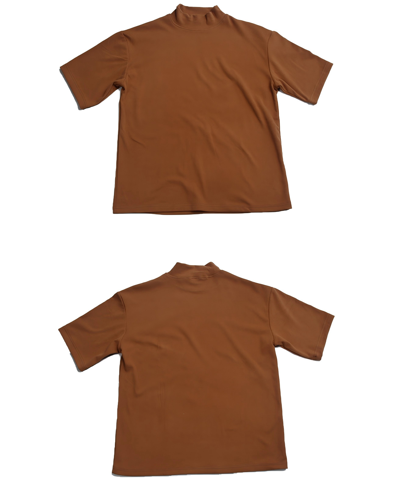 Men's Solid Colour Short Sleeve T-shirt For Spring And Autumn_voghion.com