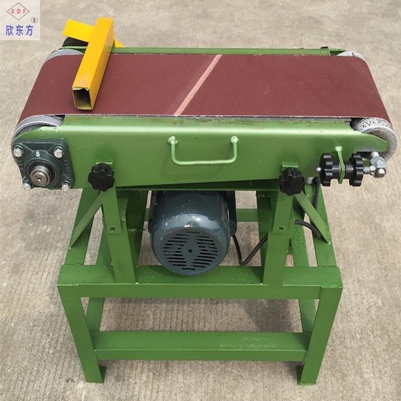 木工立式砂带机金属去毛刺抛光机台式砂带机平面抛光机平板砂光机