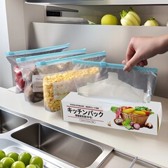 ジッパー式密封袋ナッツ食品保存袋家庭用ロープ密封袋食品級冷蔵庫冷凍分注袋