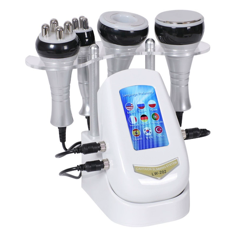 Многофункциональный косметический прибор для тела 3-в-1 / 4-в-1 для внешней торговли, бестселлер Amazon, настольный мини-аппарат с тремя/четырьмя насадками