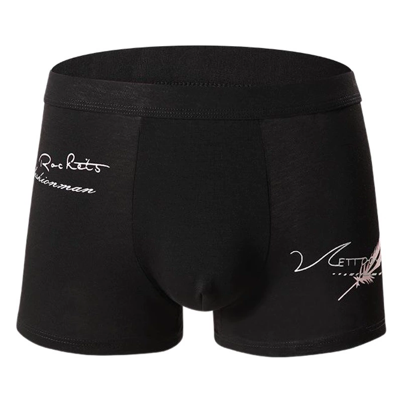 Pingkangle мужские трусы-боксеры Модальные Дышащие деревенские цветные Молодежные мужские трусы-боксеры со средней талией Заводской магазин