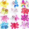 Beach hairgrip for bride, hair accessory suitable for photo sessions, Thailand, orchid, for bridesmaid, internet celebrity