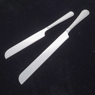 Bespida 430 Stainless Steel Bread Knife Cloth Series Home Kitchen Cream Scraper Baking Knife Dessert Tool