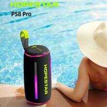 HOPESTAR P58户外手提式运动60W防水大功率重低音双喇叭蓝牙音箱