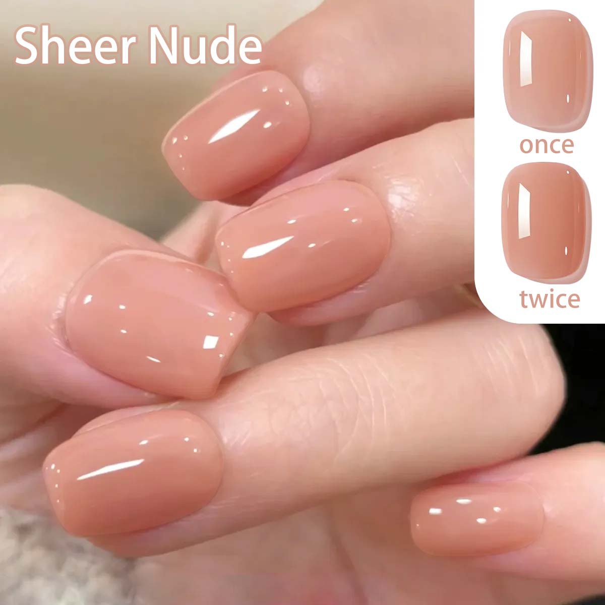 2025 nuevo estilo blanco, color popular, hielo, rosa, fondo nude, esmalte de uñas, exclusivo para salón de uñas