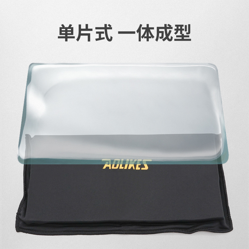 Gel doble almohadilla de compresión en frío y caliente, almohadilla de compresión en frío y caliente para articulaciones musculares de hombro y cuello suave y cómoda, reutilizable