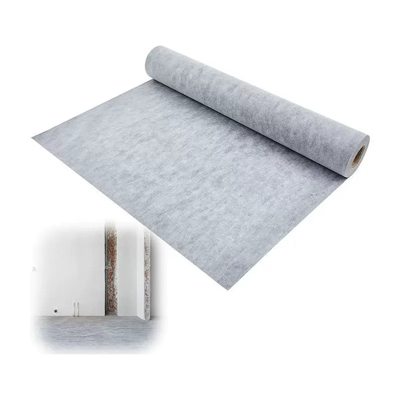 跨境聚乙烯丙纶布防水卷材屋顶卫生间防水布涤纶布高分子防潮材料