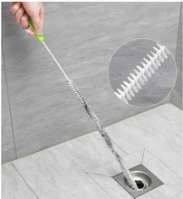 可弯曲管道疏通器厨房水槽存水弯清理堵塞工具水池下水道疏通神器