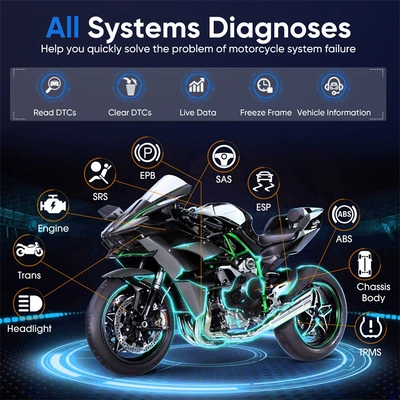 Avtomobil diaqnostika alətləri system detector motorcycle diagnostic