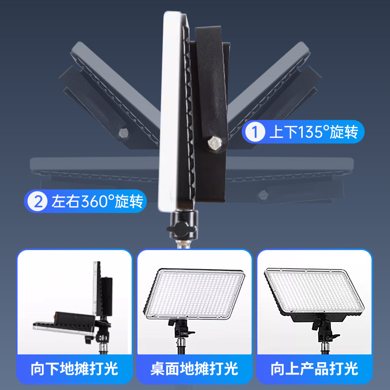 Luz LED superbrillante para puesto de mercado nocturno, iluminación recargable para exteriores, móvil, impermeable, soporte telescópico multifuncional, luz estilo camping