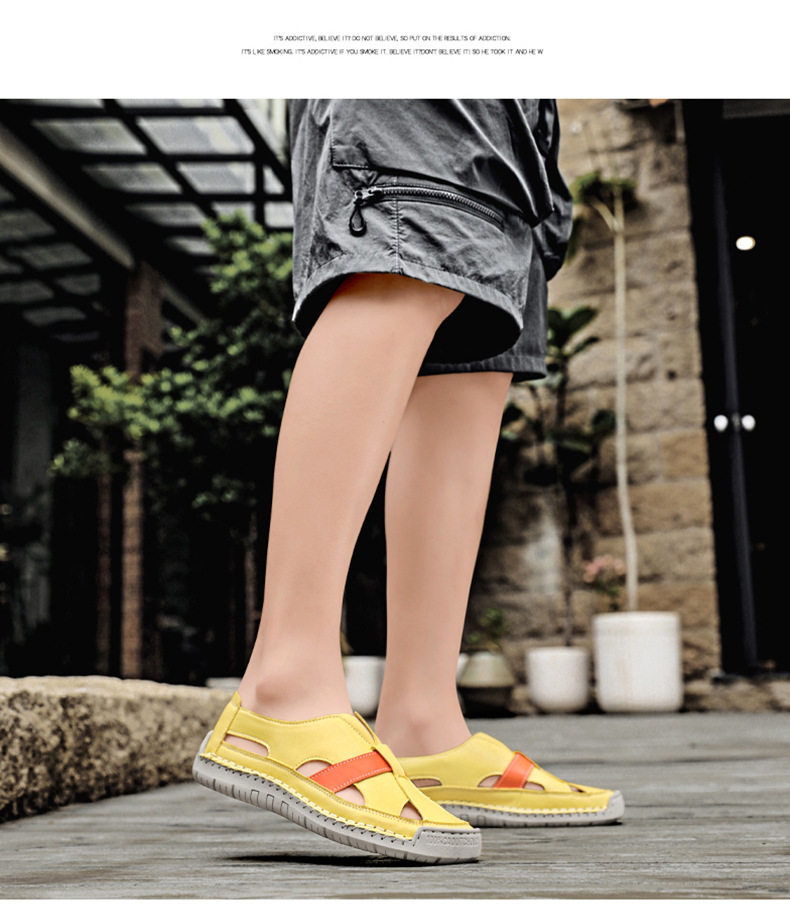 Dép sandal nữ quai ngang đế bằng dệt mềm nhẹ chống trượt đi biển — 2509 màu, 2509 màu hồng, 2509 quả mơ, 2509 xanh chi tiết 26