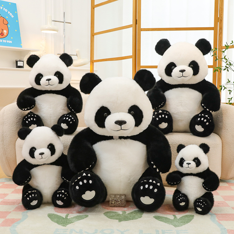 Plush realistic cute toy