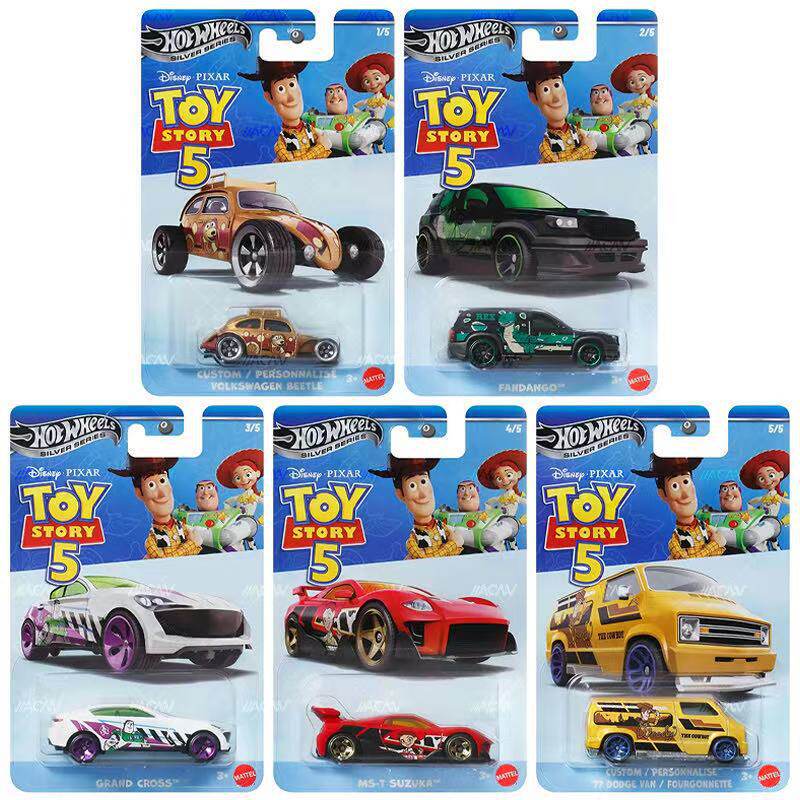 Hotwheels Premium Regular Card Set Gdg83 Toy Story Dodge Beetle Car