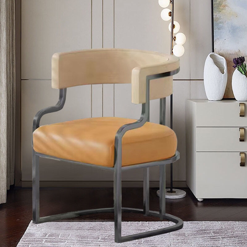 상단 미터 + 하단 주황색 - 고온 정전 회색 의자 프레임