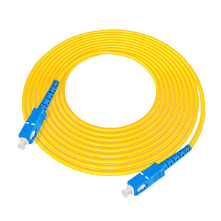 Sc-Sc Fiber Optic Jumper Square to Square Single-Mode Single-Core Sc Home Fiber Optic Pigtail Jumper Carrier-Class Sc-Sc