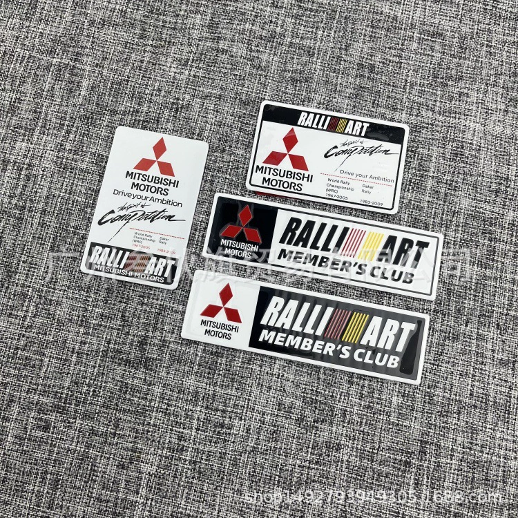 Подходит для Mitsubishi Jinxuan ASX Wingshen Lancer Lingshuai Lingyue Outlander Pajero JDM тюнинг корпуса упаковка ярлыков