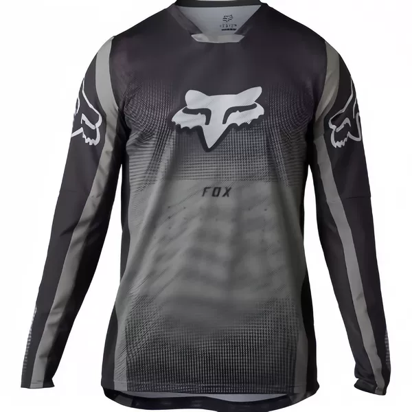 Motorcycle Long-Sleeved Mountain Bike Riding Quick-Drying Breathable T-Shirt Top Hot-Selling New Fox Off-Road Downhill Clothing