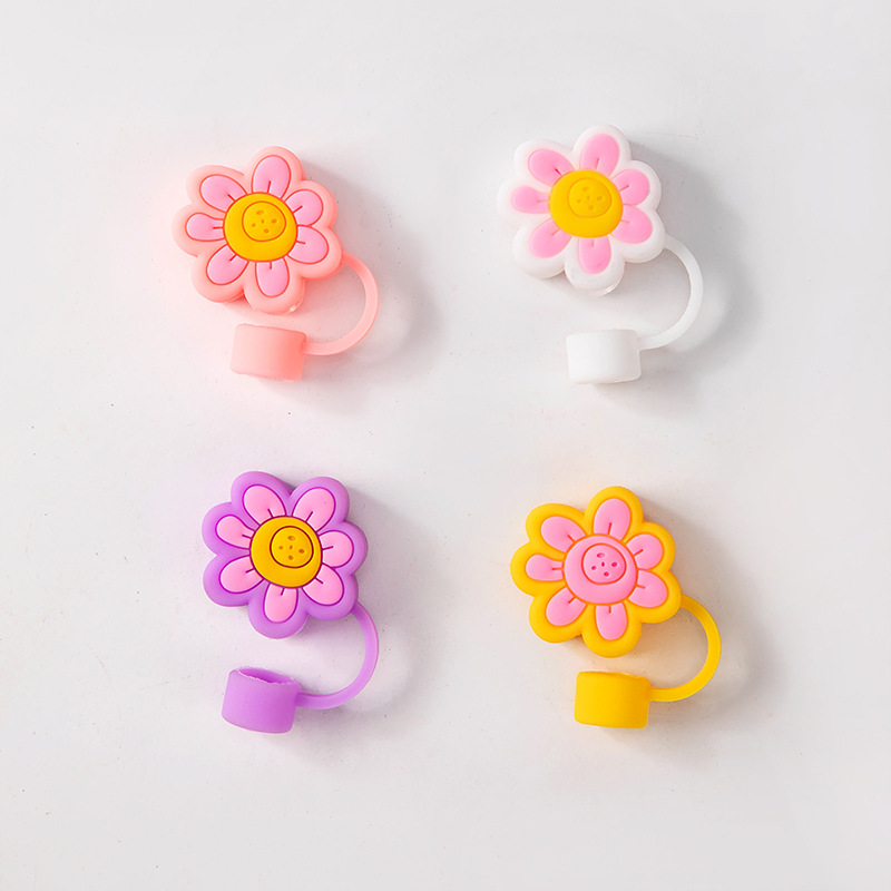 Taza de agua Stanley 40oz de silicona tapa de paja 10mm cubierta de paja de vidrio 9.5mm