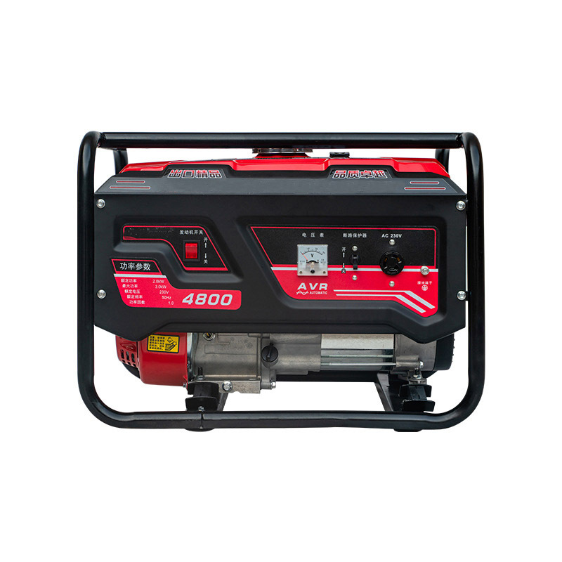 230V小型发电机3.2KW汽油发电机组15L油箱发电机额定频率50Hz
