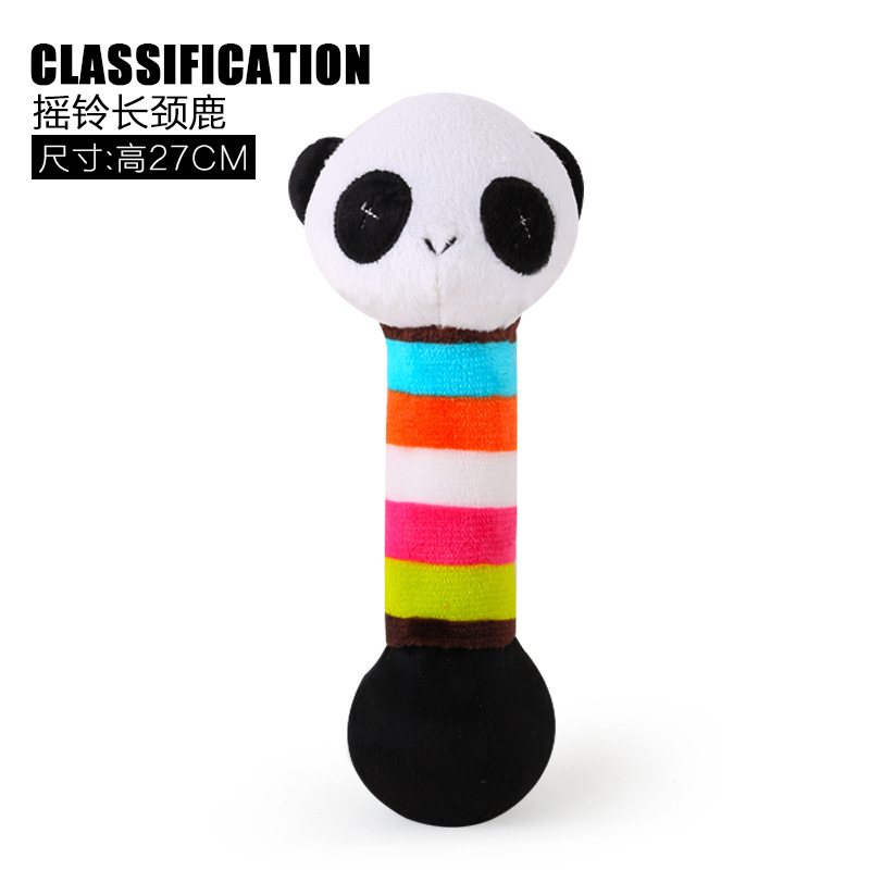 장난감 팬더 래틀 바 및 스틱