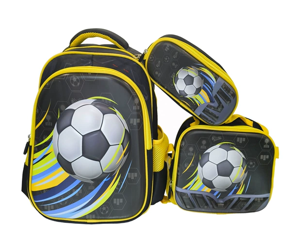 Black with light yellow-14 inches