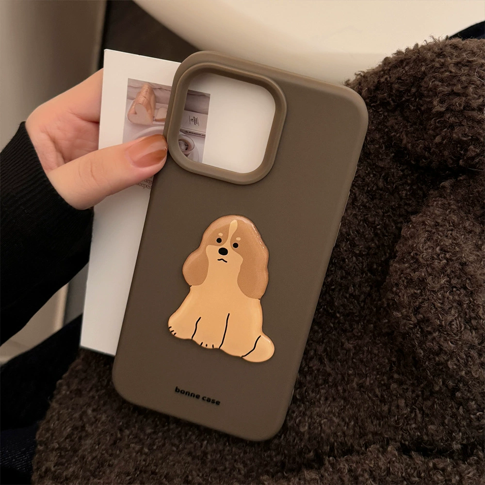 Яблоко, iPhone17 Pro, iPhone 16, силиконовый совместимый трехмерный чехол для телефона, iphone