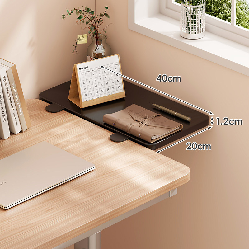 Extensión de Escritorio Plegable de Madera para Oficina
