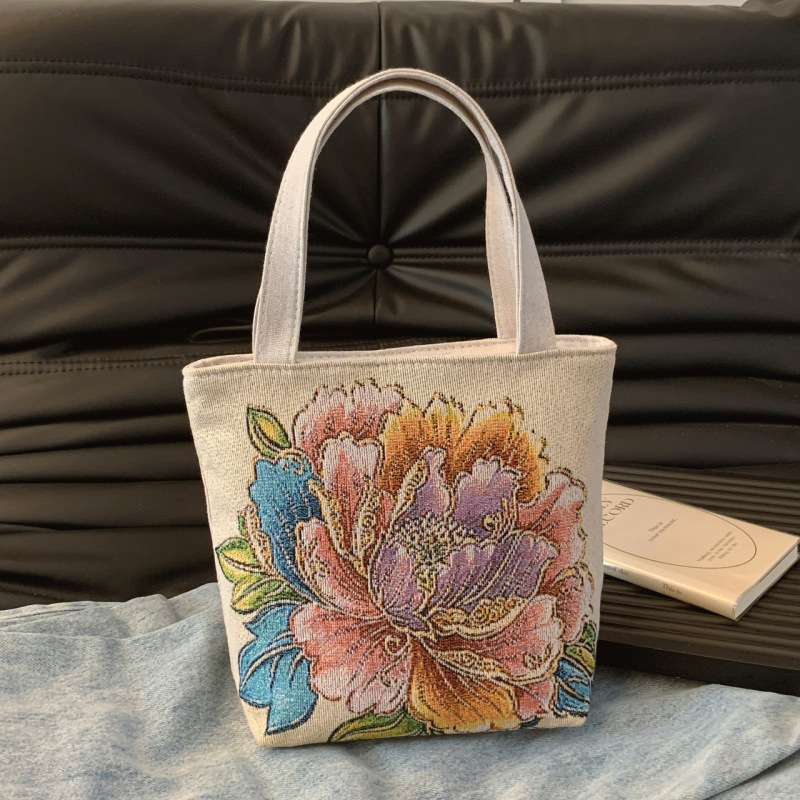 国風レトロシンプル民族風古典風国花金糸刺繍工芸小銭入れ携帯電話バッグ|undefined