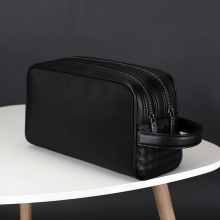 新款手包男编织双拉链男包时尚个性潮流手提包手拿包跨境一件代发