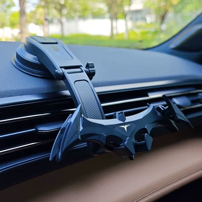 Cross-border bat-shaped gravity car Car phone holder - mechanical-bat-suction-cup-model