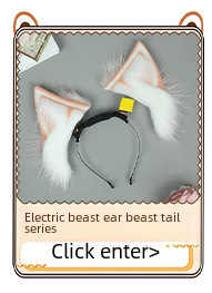 Eine Generation von Haaren handgefertigt süße Lolita Haarschmuck Lo Niang Seitenclip JK Tierohrhaarclip Doppelbogen Bärenohrclip_voghion.com