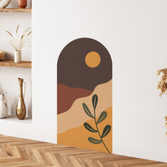 梵汐FX-F542個性創意拼接拱門臥室客廳牆面美化牆貼紙自粘批發