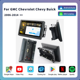 For Gmc Chevrolet Chevy Buick Car Radio Stereo Carplay Gps