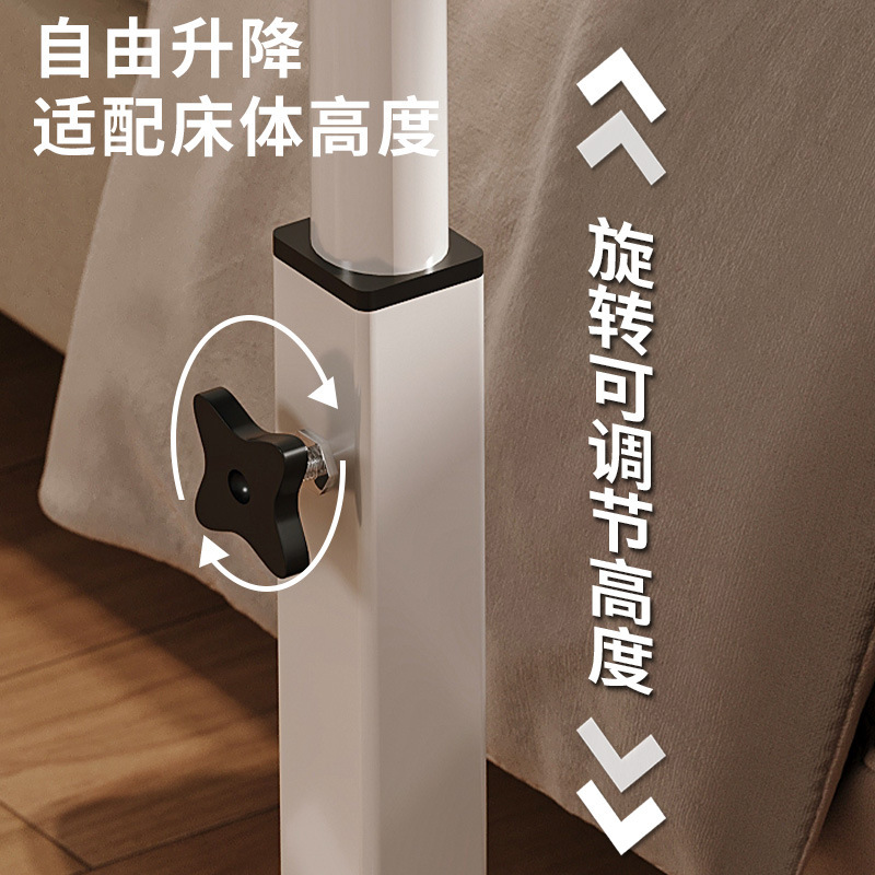 Mesa de cama móvil computadora de cama pequeña mesa dormitorio elevación estudio escritorio escritorio portátil casero escritorio plegable